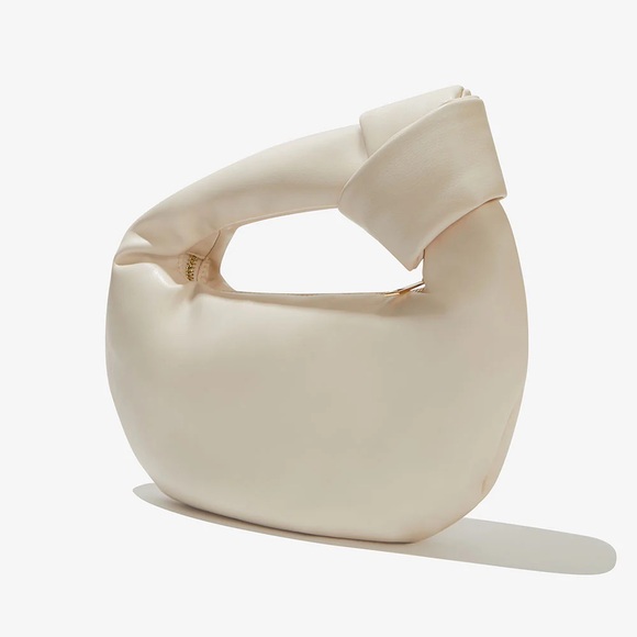 Melie Bianco Handbags - Melie Bianco Alexandra Cream Vegan Top Handle Bag